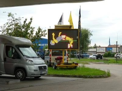 Mobilní informační tabule — fotografie 5